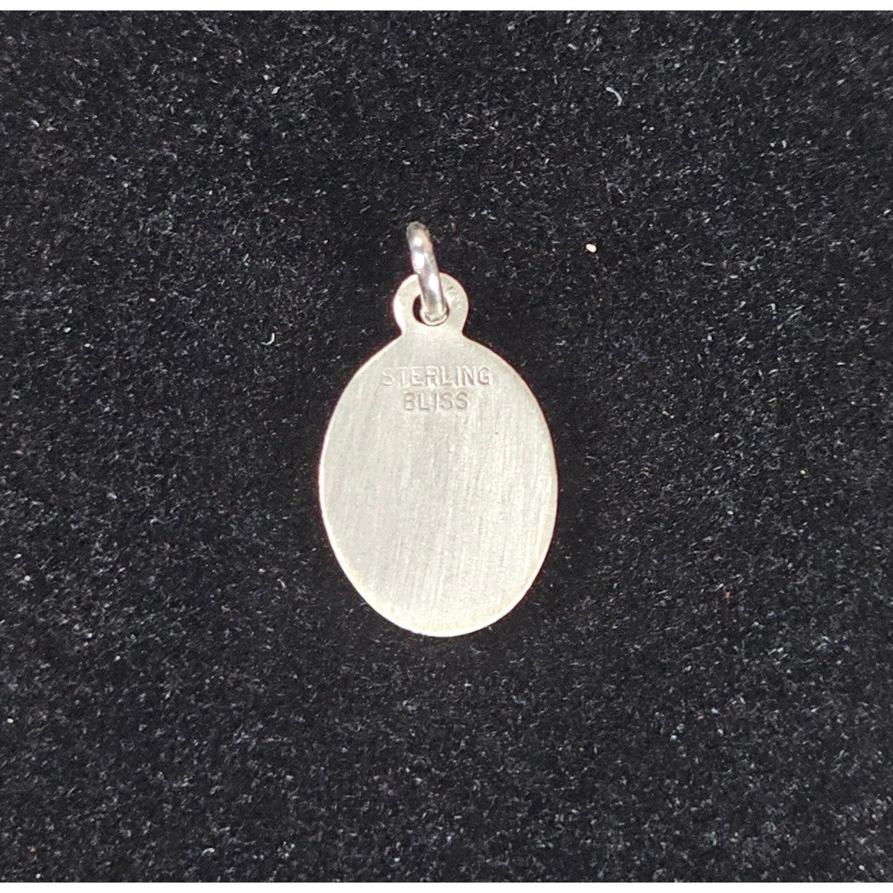 Vintage Saint Thomas Aquinas Sterling Silver Medal Pendant