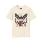 Land of the Free Eagle Shirt, Patriotic 4th of July USA Tee