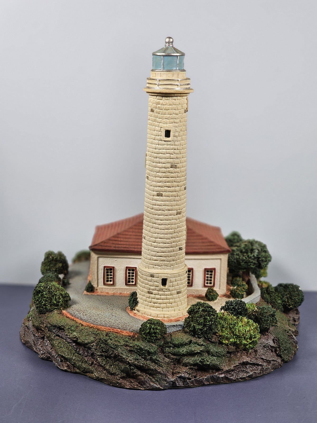 Danbury Mint Calaburras Lighthouse Spain Historic International Lighthouses