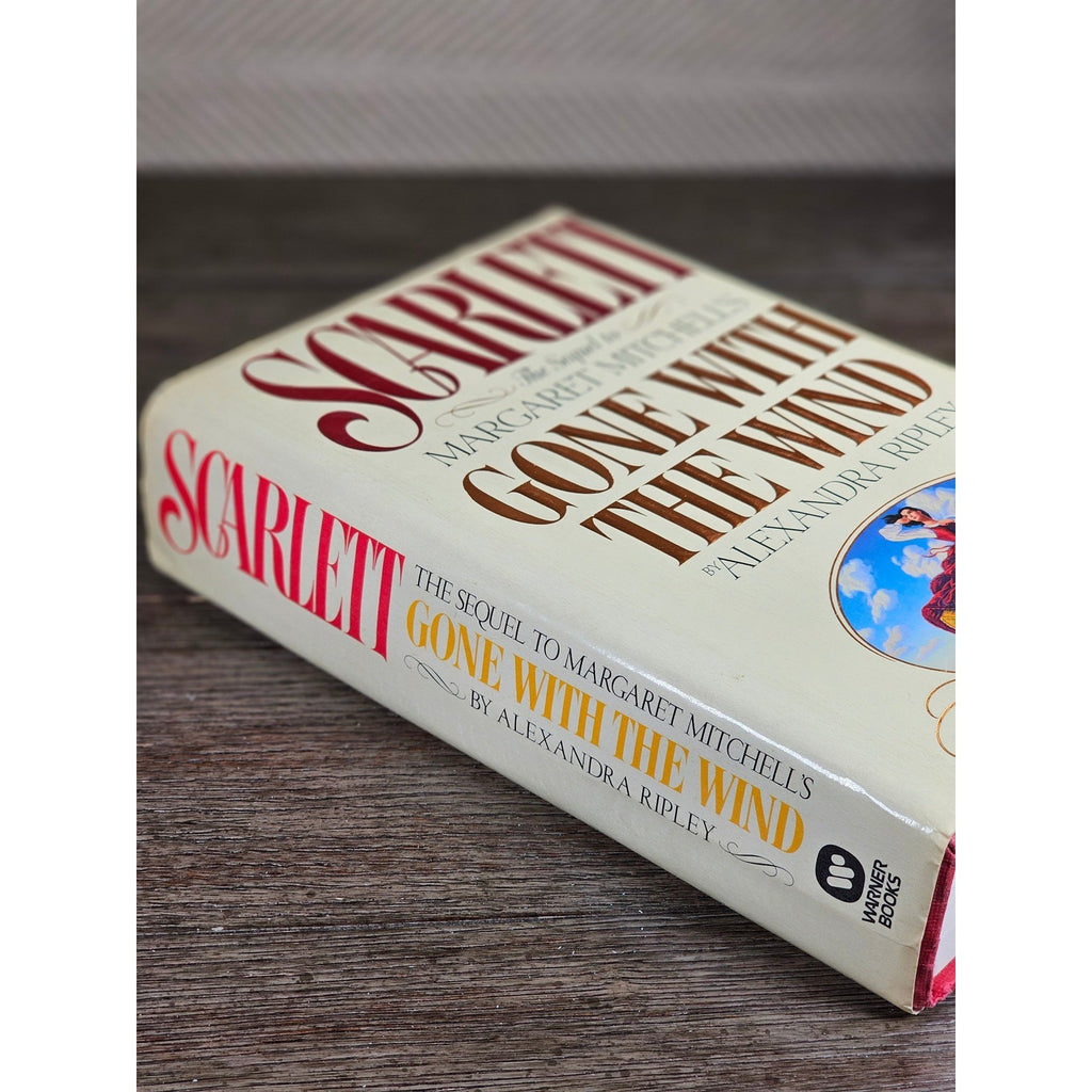 Scarlett 1991 First Printing Hardcover Alexandra Ripley Sequel