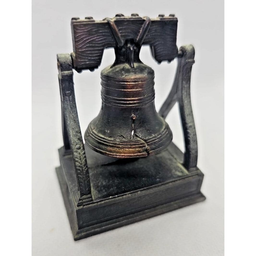 Liberty Bell Pencil Sharpener Vintage Metal Souvenir