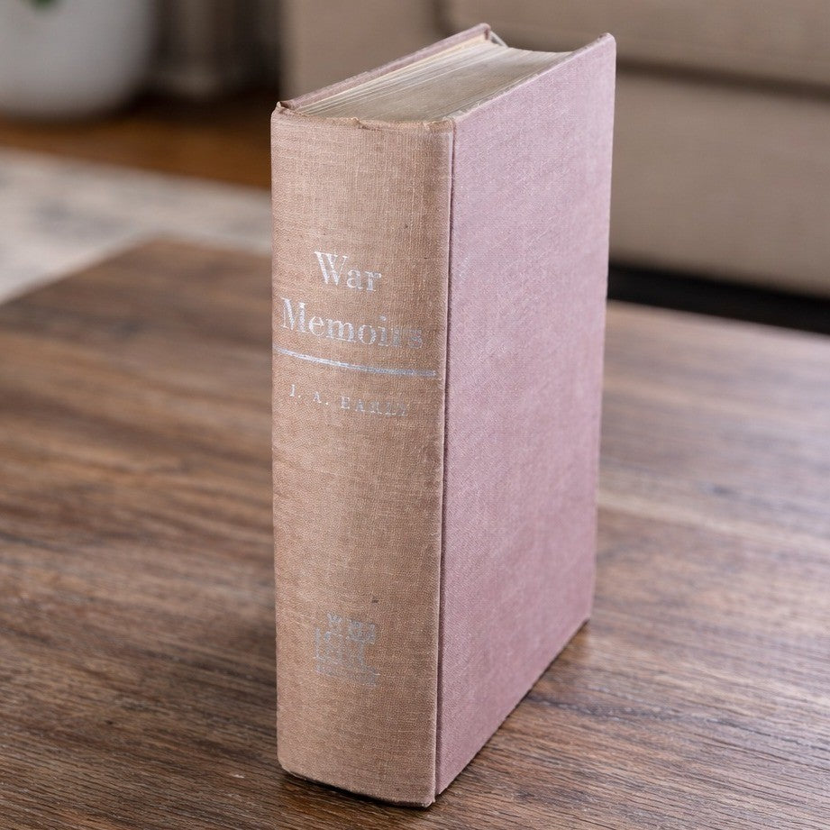War Memoirs J.A. Bailey 1960 Indiana Univ Press Hardcover