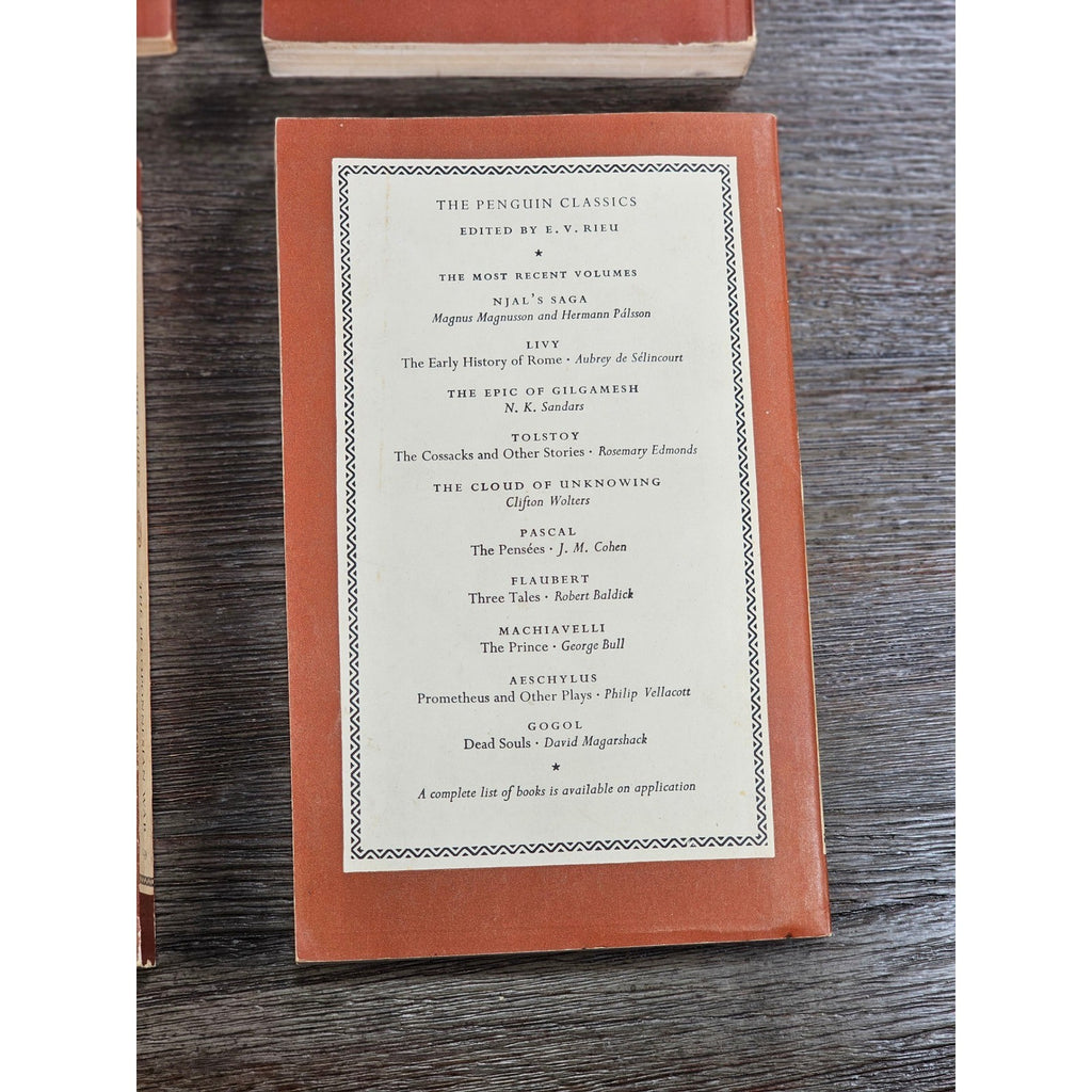Vintage Penguin Classics Greek Philosophy Lot Plato Thucydides