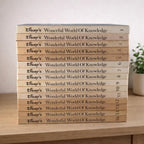 1971 Disney Wonderful World of Knowledge Set 16 Volumes Danbury