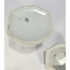 Vintage Czech Porcelain Sugar Jar Lid Victoria Czecho Slovakia 3104