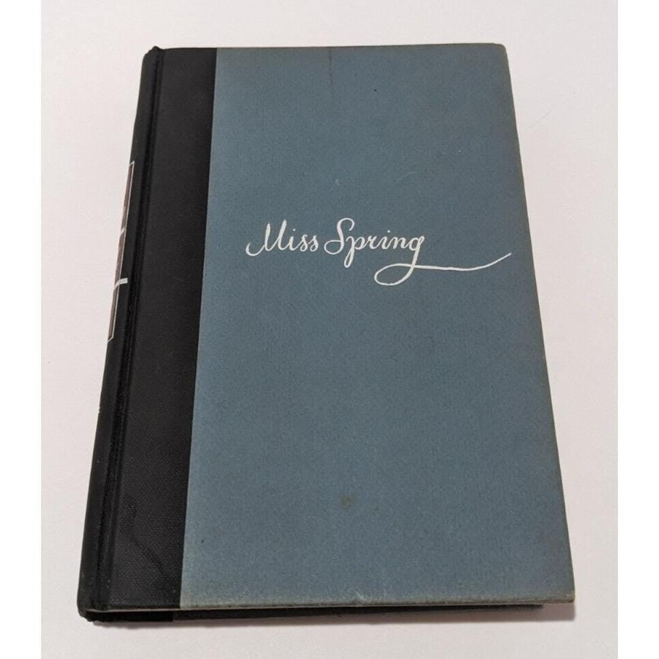 Miss Spring Cecily Crowe 1953 First Edition Signed Book