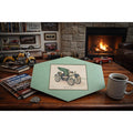 Vintage Fiat 8 HP 1901 Car Plaque | Early Automobile Art | 11.5 x 8