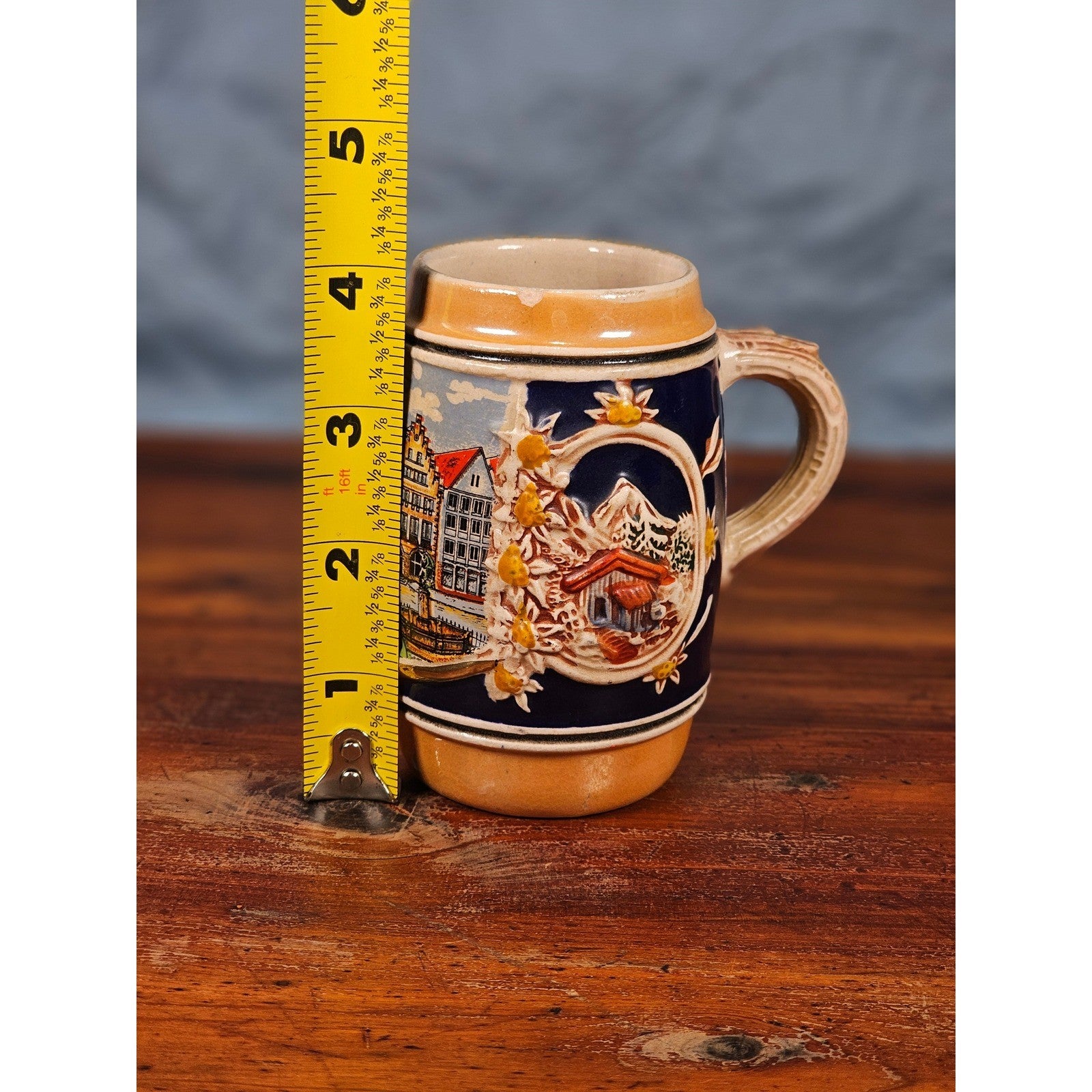 Vintage Frankfurt Germany Souvenir Mug Ceramic European Travel Cup