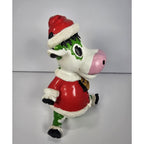 Moola the Cash Cow Christmas Piggy Bank Vintage Cow Bank