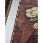 Tuscan Summer Floral Wall Art by Pamela Gladding Framed 18x22
