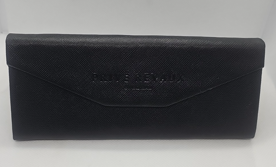 Prive Revaux The Professor Blue Light Reading Glasses Clear/Black With Case