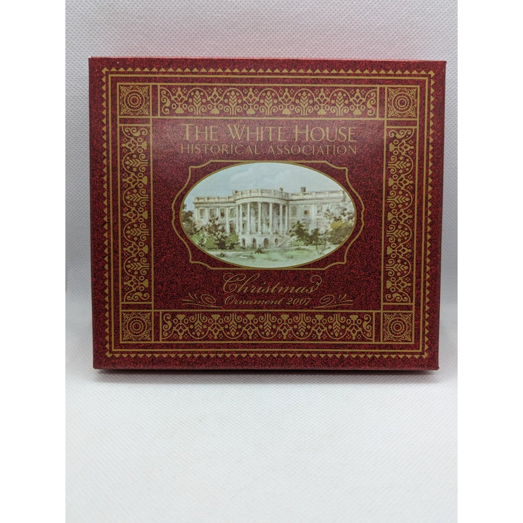 White House Historical Association Christmas Ornament w Box Papers