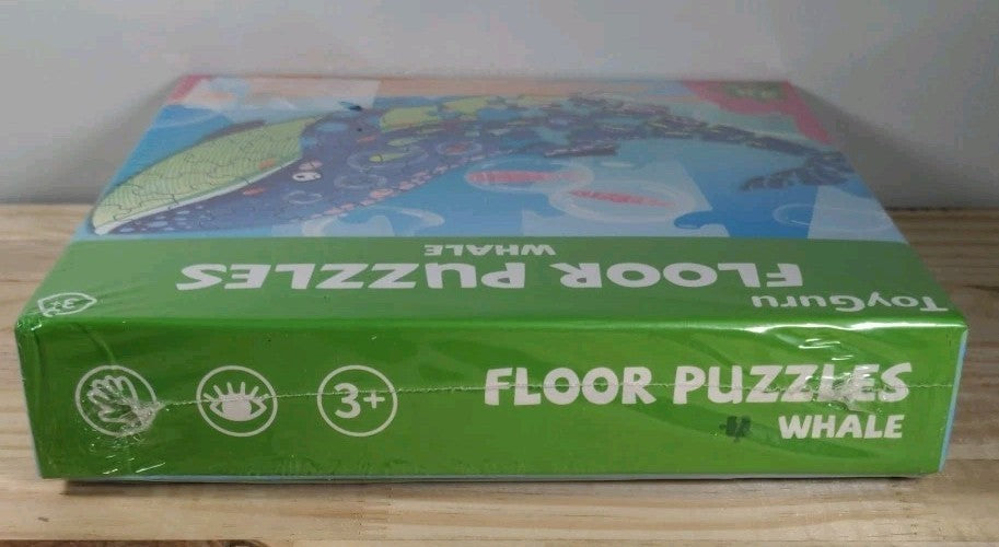 New Sealed Toy Guru Whale Floor Puzzle 48 Pieces 44.2"x24.4" Inches