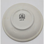 Homer Laughlin US Navy Saucer Plates Set of 2 Vintage USN China