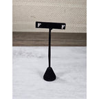 Vintage Rhinestone F Stud Earrings Silver Tone Initial Letter Posts