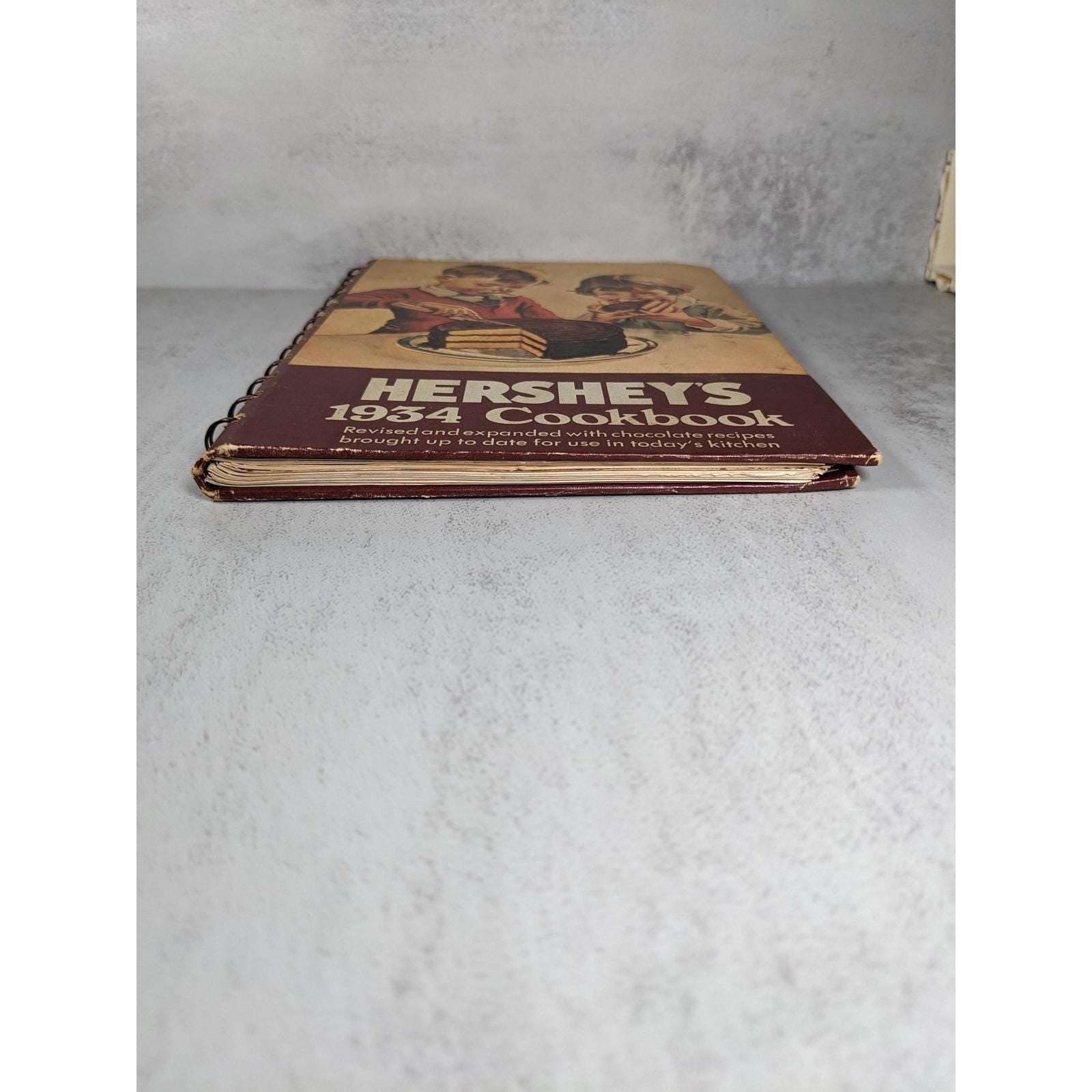 Hersheys 1934 Cookbook 1971 Revised Spiral Hardcover Recipes