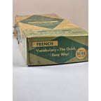 Vintage Vis-Ed French Vocabulary Cards Set 1000 Words Language Study