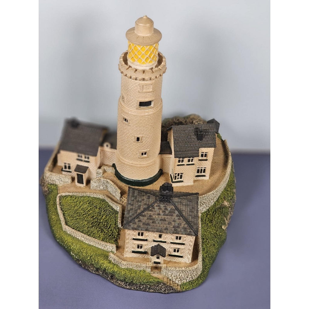 Danbury Mint Start Point Lighthouse 1993 Figurine Card 7 Inch