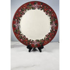 Raymond Waites Cornucopia Dinner Plate 10.5 Inch Fruit Design