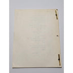 Vintage 3rd Rock from the Sun Script First Draft 1995 TV Memorabilia