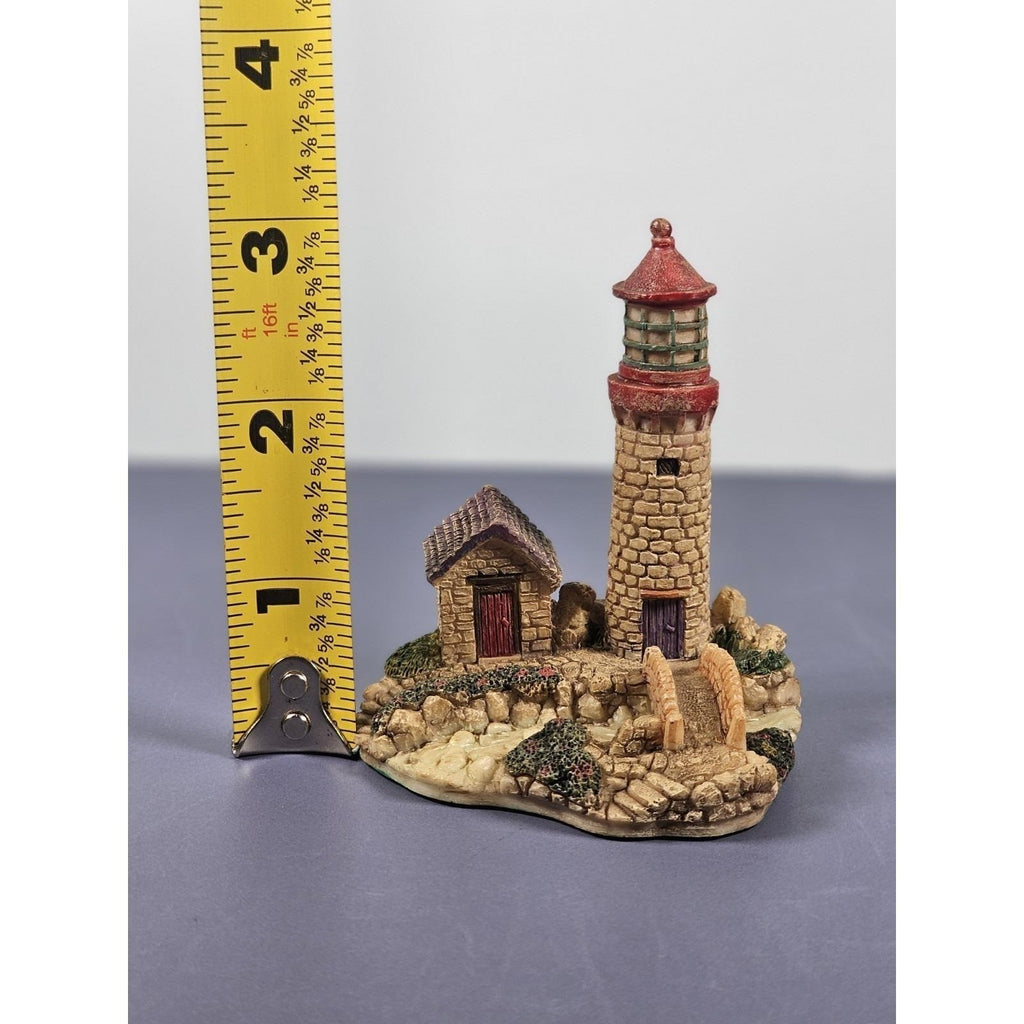 Ks Collection Lighthouse Figurine Bridge Cottage 1990s Coastal