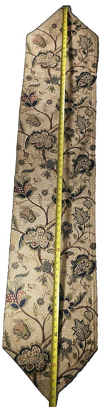 Martha Stewart Everyday Earth Tone Floral Table Runner 69"x13"