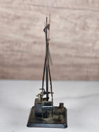 Vintage Marx O Gauge Train Railroad Crossing Arm & Signal Untested