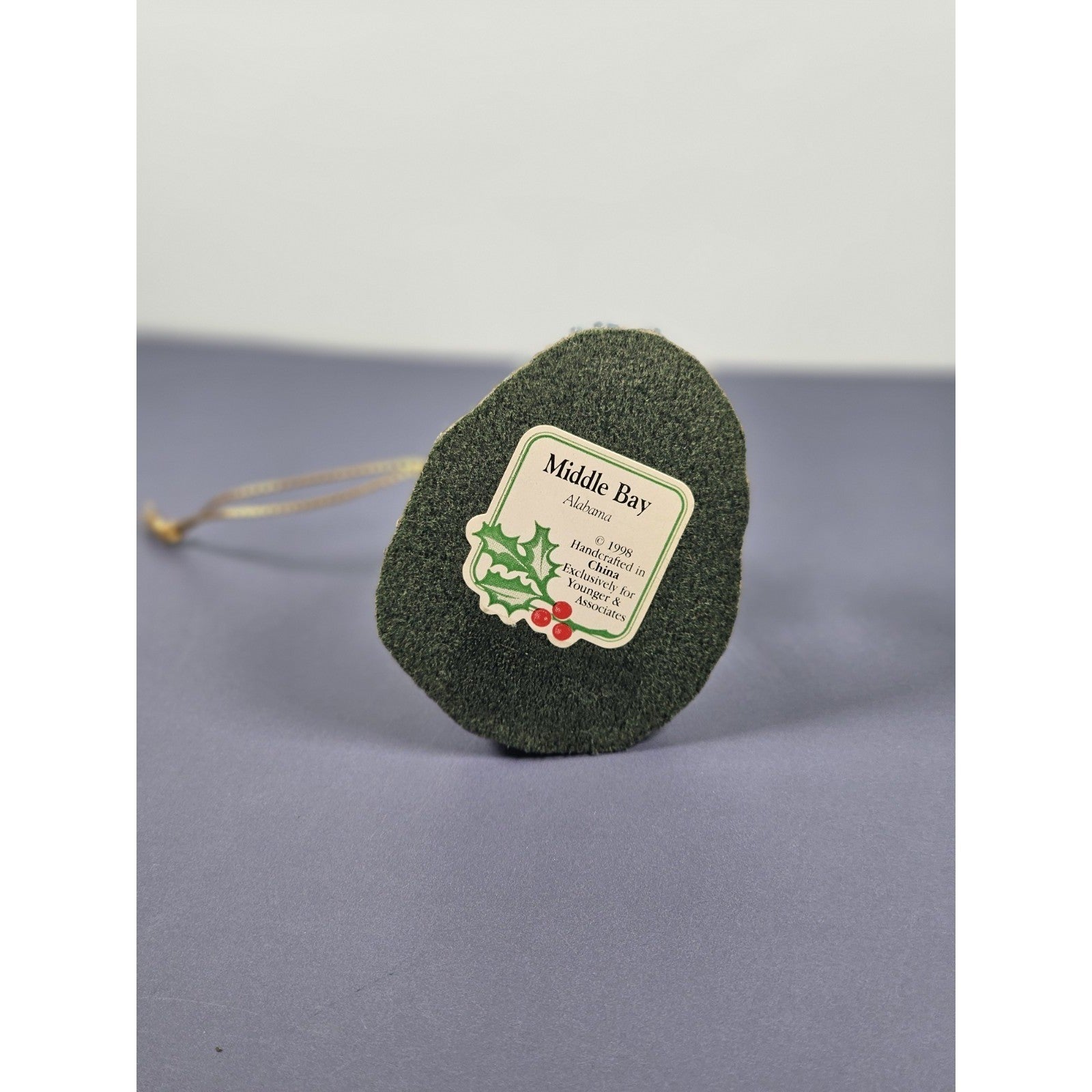 Vintage Middle Bay Lighthouse Ornament by Younger & Associates 1998