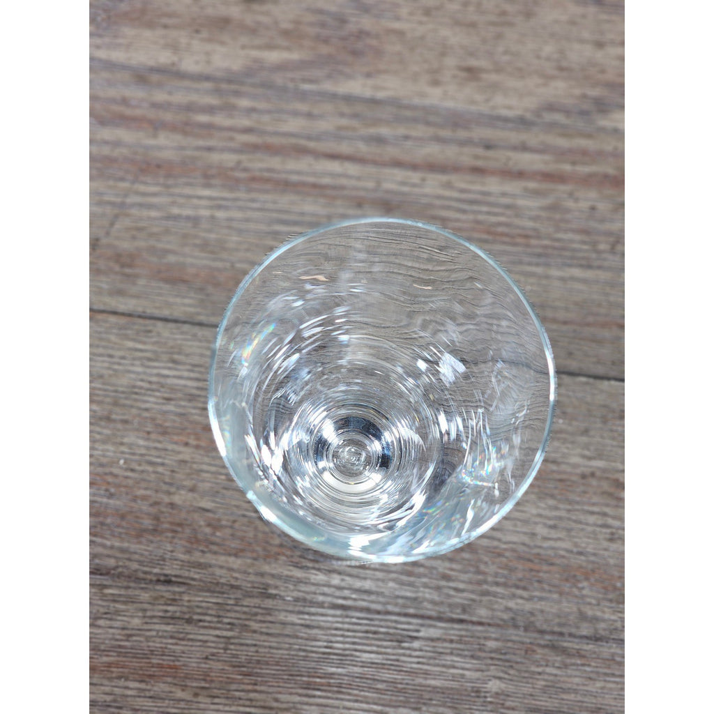 Vintage Clear Pilsner Glass 9" Tall Stemmed Beer Glass