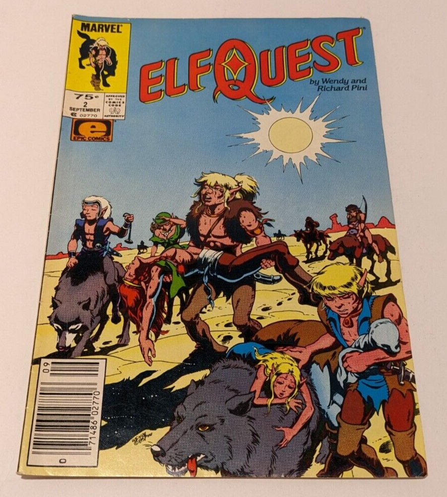 Lot of 5 ElfQuest and ElfQuest Hidden Years Comics