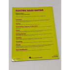 Electric Bass Guitar Instruction Book Revised Edition Paperback