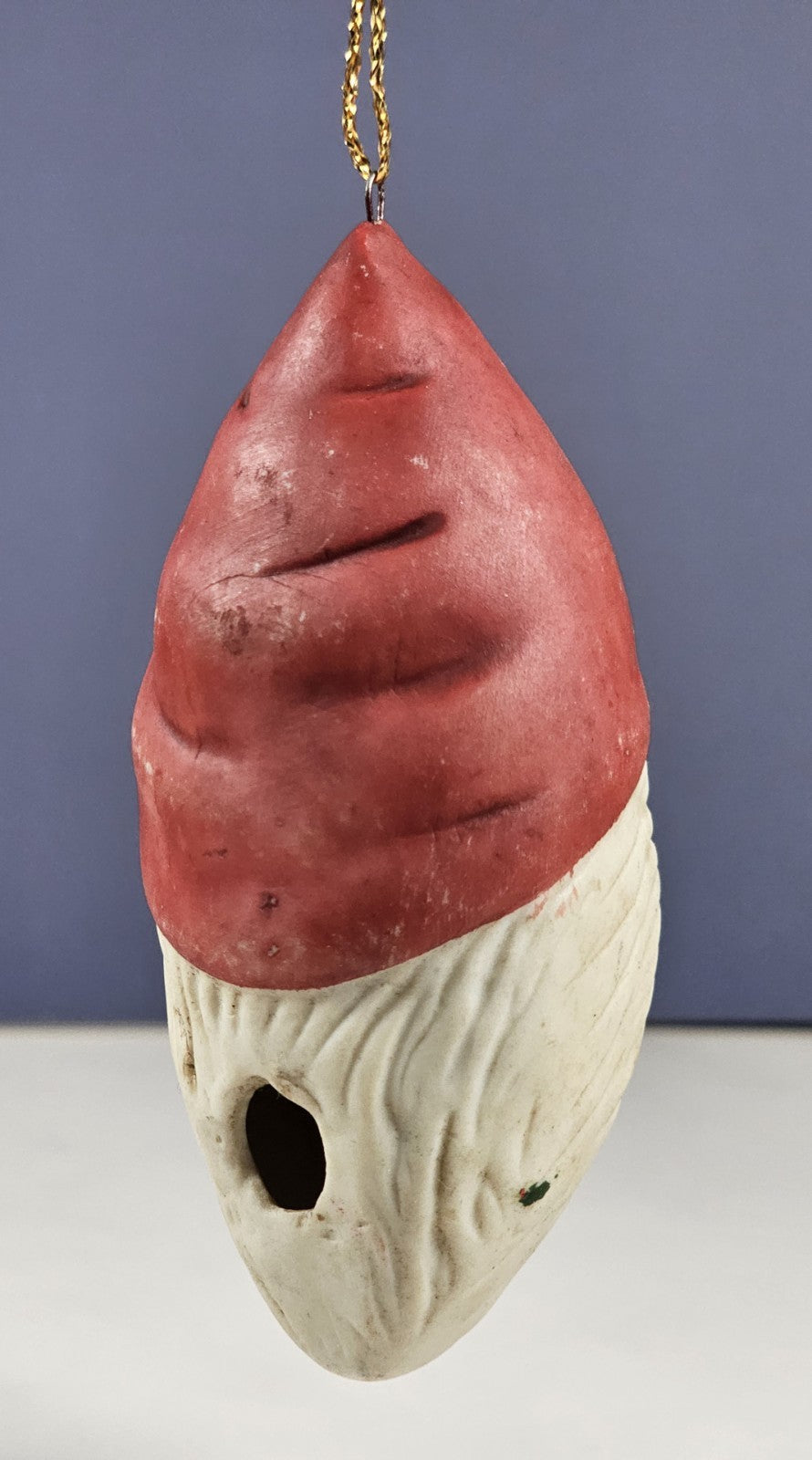 Vintage Santa Claus Head Christmas Decoration | Retro Holiday Decor