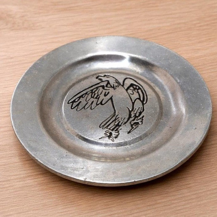 Pewtarex 1977  Eagle Plate CH Hardware Pewter Plate