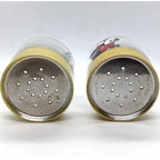 Mickey Minnie Salt Pepper Shakers Vintage Disney Glass Set