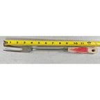 Vintage BBQ Carving Fork Wood Handle Red Paint Rustic 13 Inch