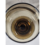 Libbey Tawny Accent Wine Glasses Set of 3 Smokey Amber