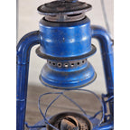 Vintage Dietz No 1 Blizzard Blue Lantern Made in Hong Kong 13.5"