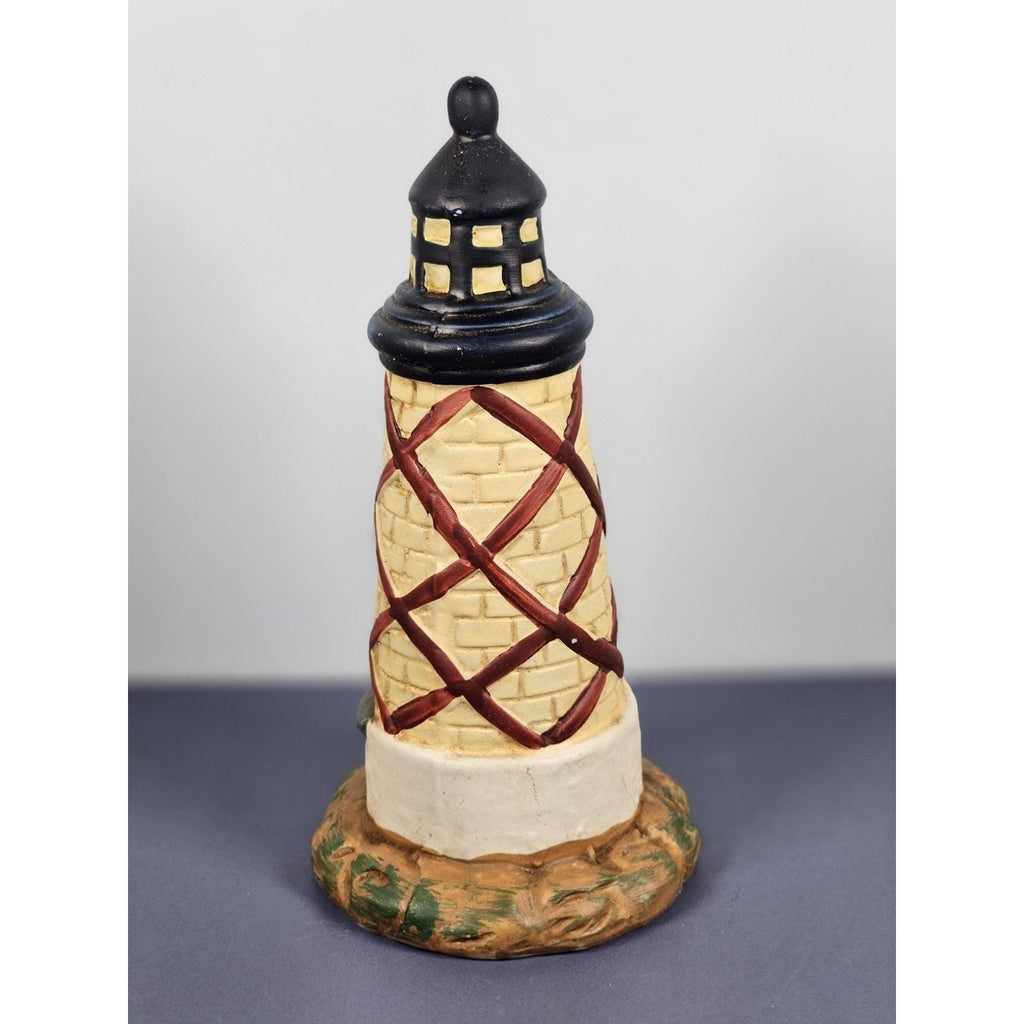 KS Collection Lighthouse Figurine Red Diamond Nautical Decor