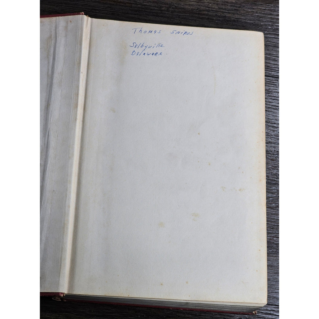 The Record of Mankind 1954 Hardcover D.C. Heath History Book Red