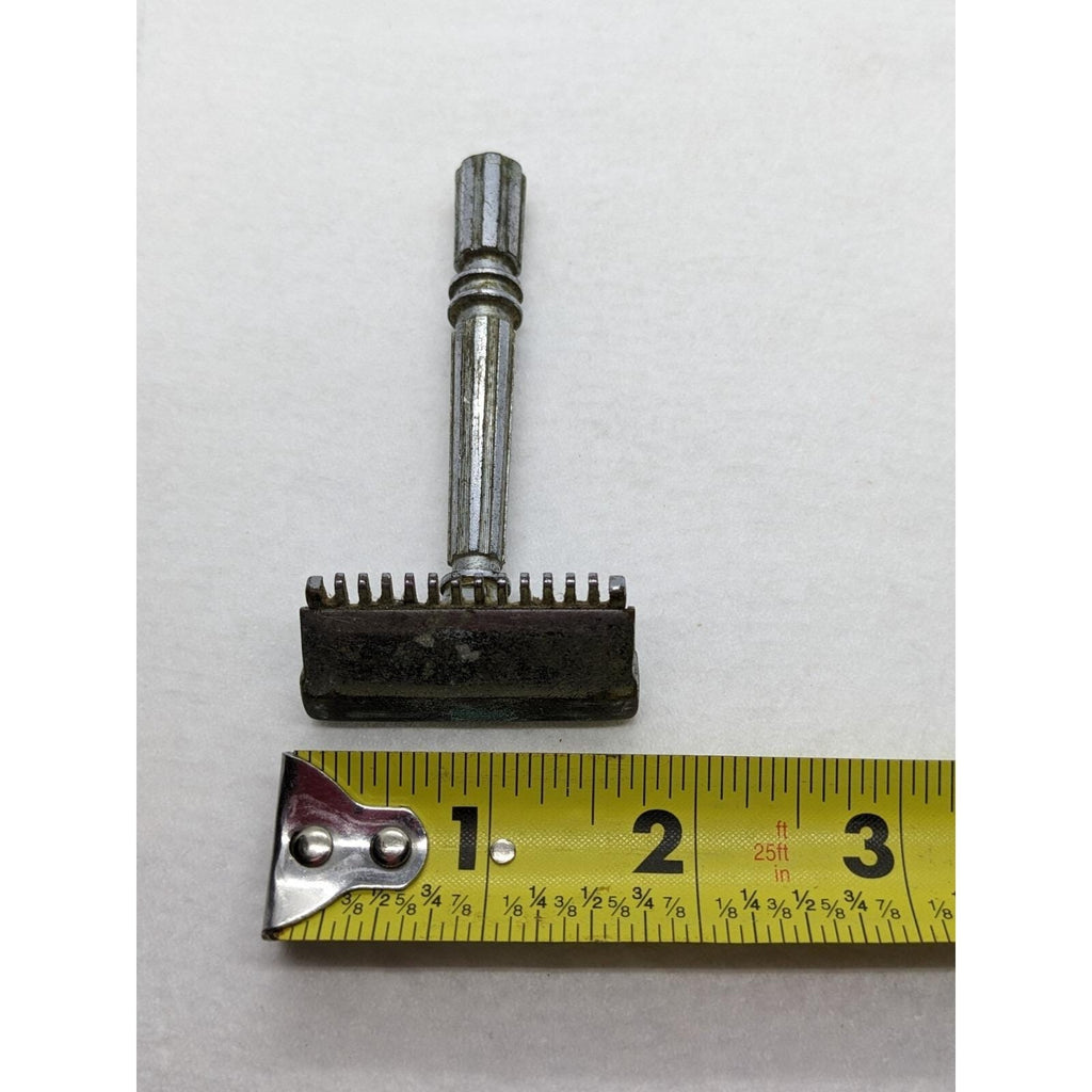 Vintage GEM Micromatic Open Comb Safety Razor USA Single Edge