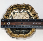 Vintage Oneida Silver Plate Scalloped Edge Candy Serving Dish 5.5"