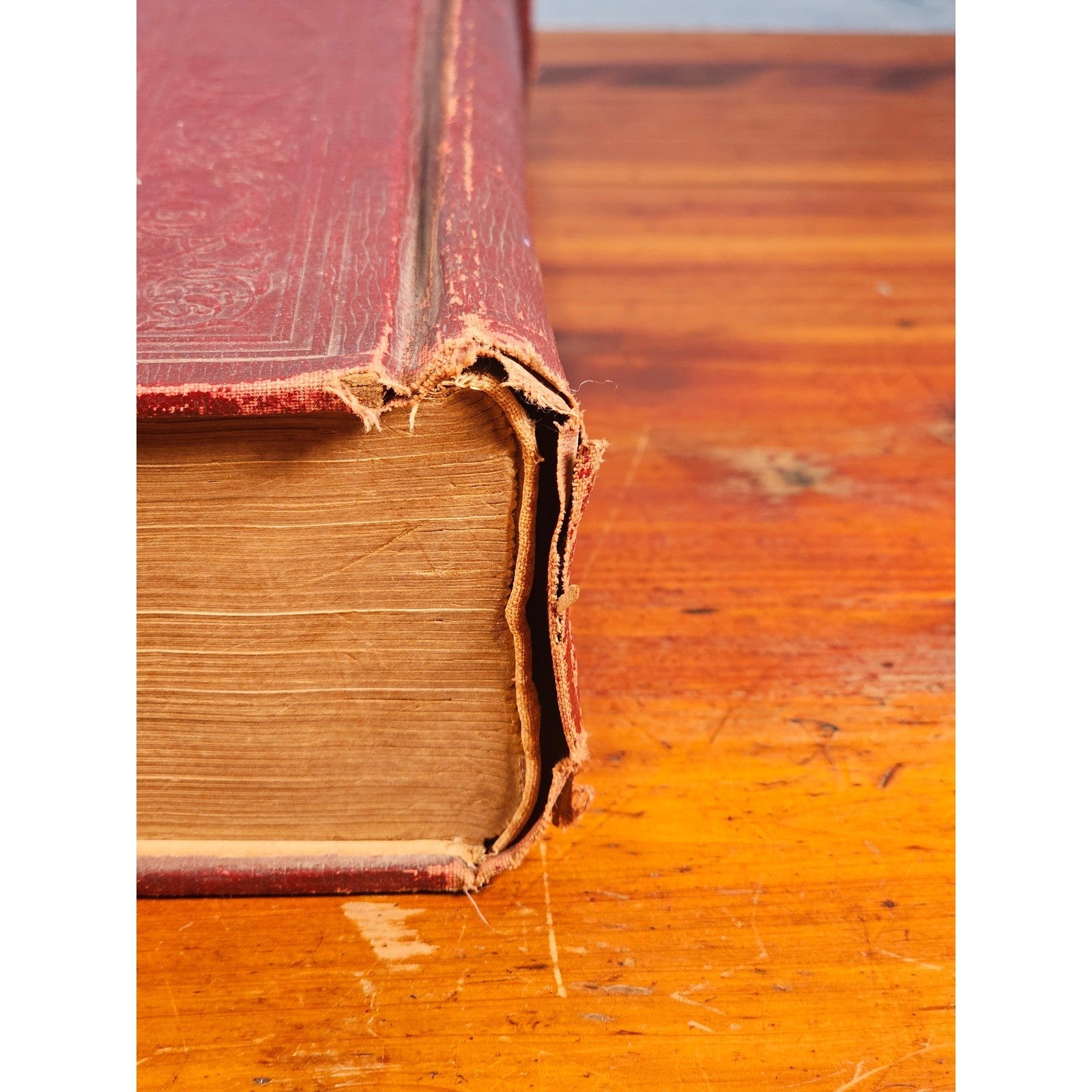 Vintage Red Hardcover Dictionary Volume Two Buck Mark to Zymurgy
