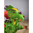 Imaginext Green Dragon 2005 Mattel Deluxe Dragon Light Sound Toy