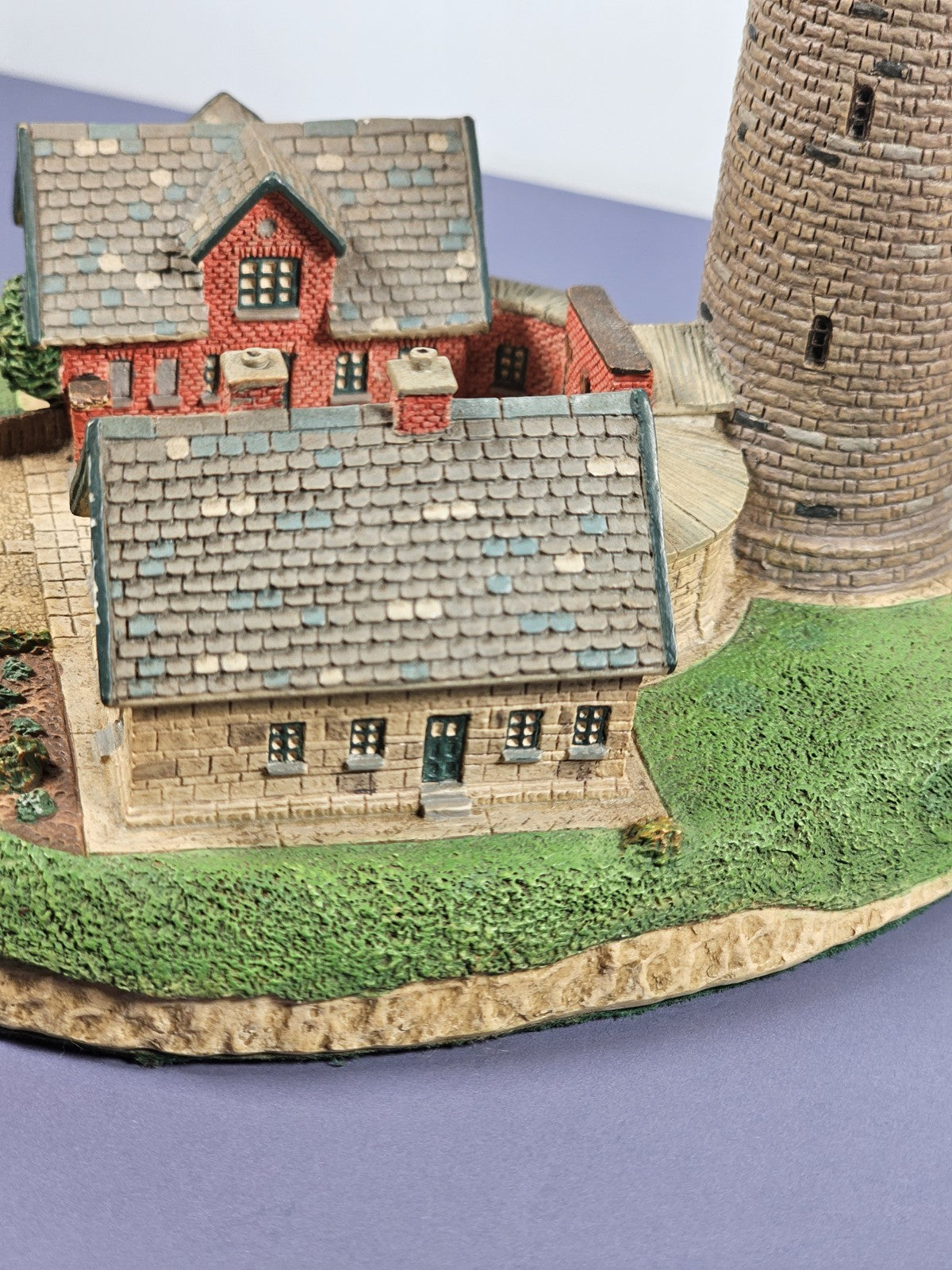 Lodbjerg Lighthouse Western Jutland Denmark The Danbury Mint 1994 Sculpture