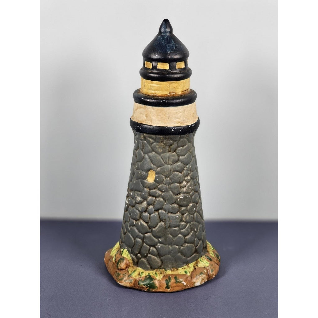 KS Collection Lighthouse Figurine Rock Texture Coastal Decor