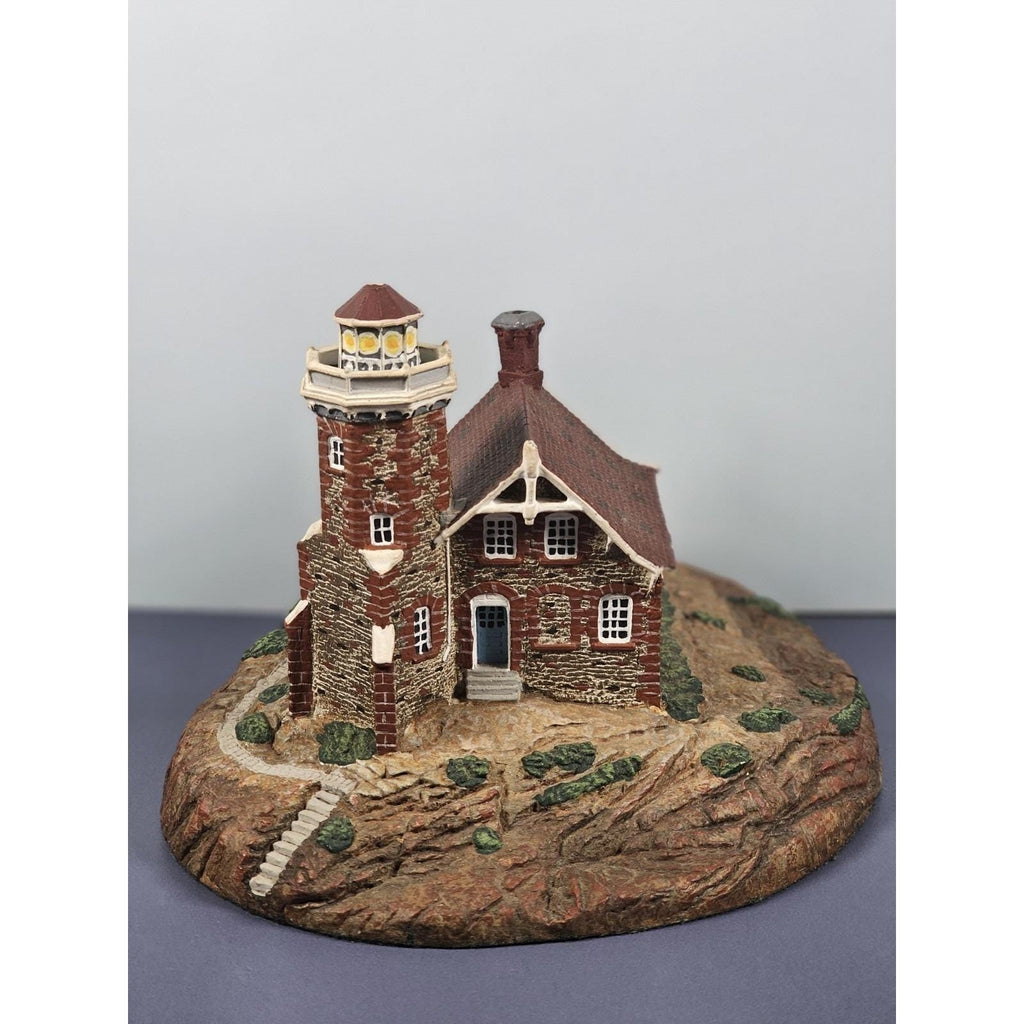 Danbury Mint Passage Island Lighthouse COA 1994 Series II