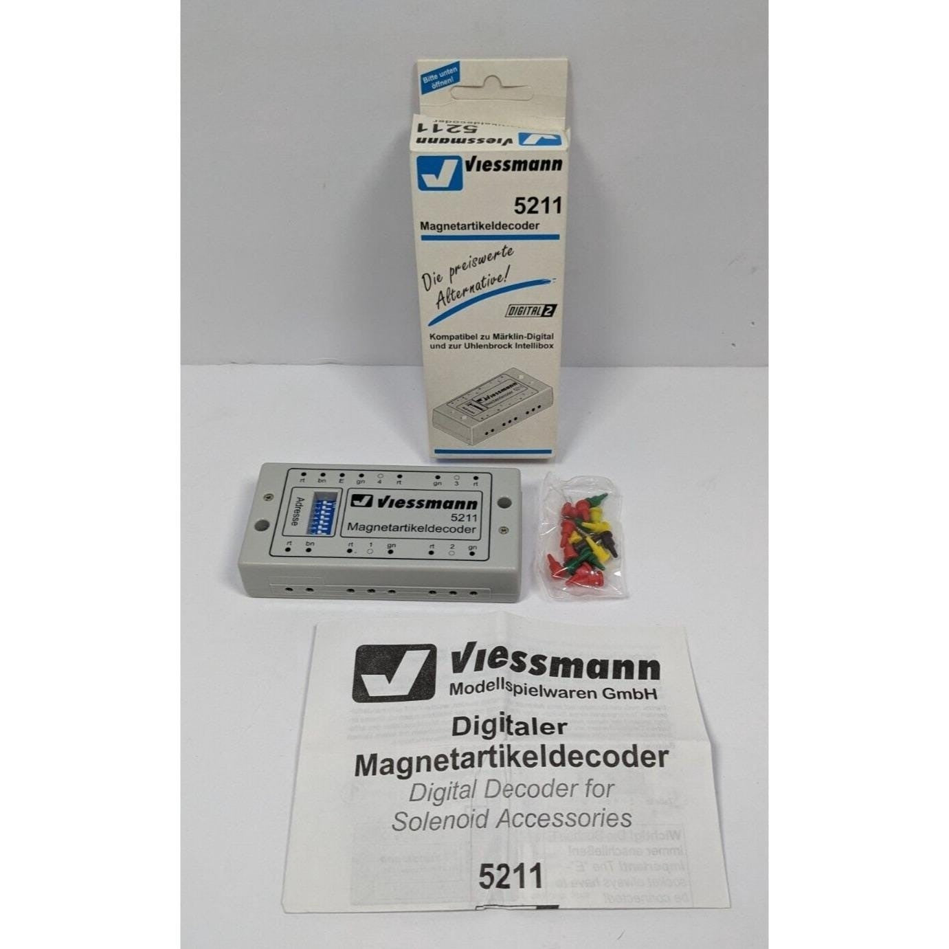 Viessmann 5211 Digital Decoder Model Train Accessory Untested