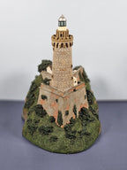 Danbury Mint Portoferráio Lighthouse Sculpture 5.5" Tall From Historic Internati