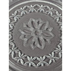 Anchor Hocking Sandwich Glass Plates Set of 2 Clear Pressed