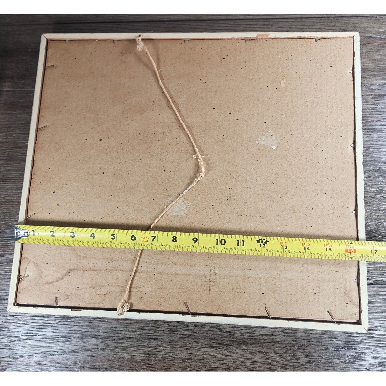 Vintage Framed Floral Botanical Print Pink Mat Cottage Wall Art 16.5 x 14.5